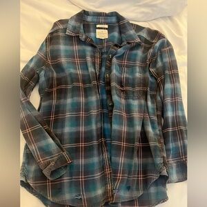 American Eagle Outfitters Oversized Plaid Flannel